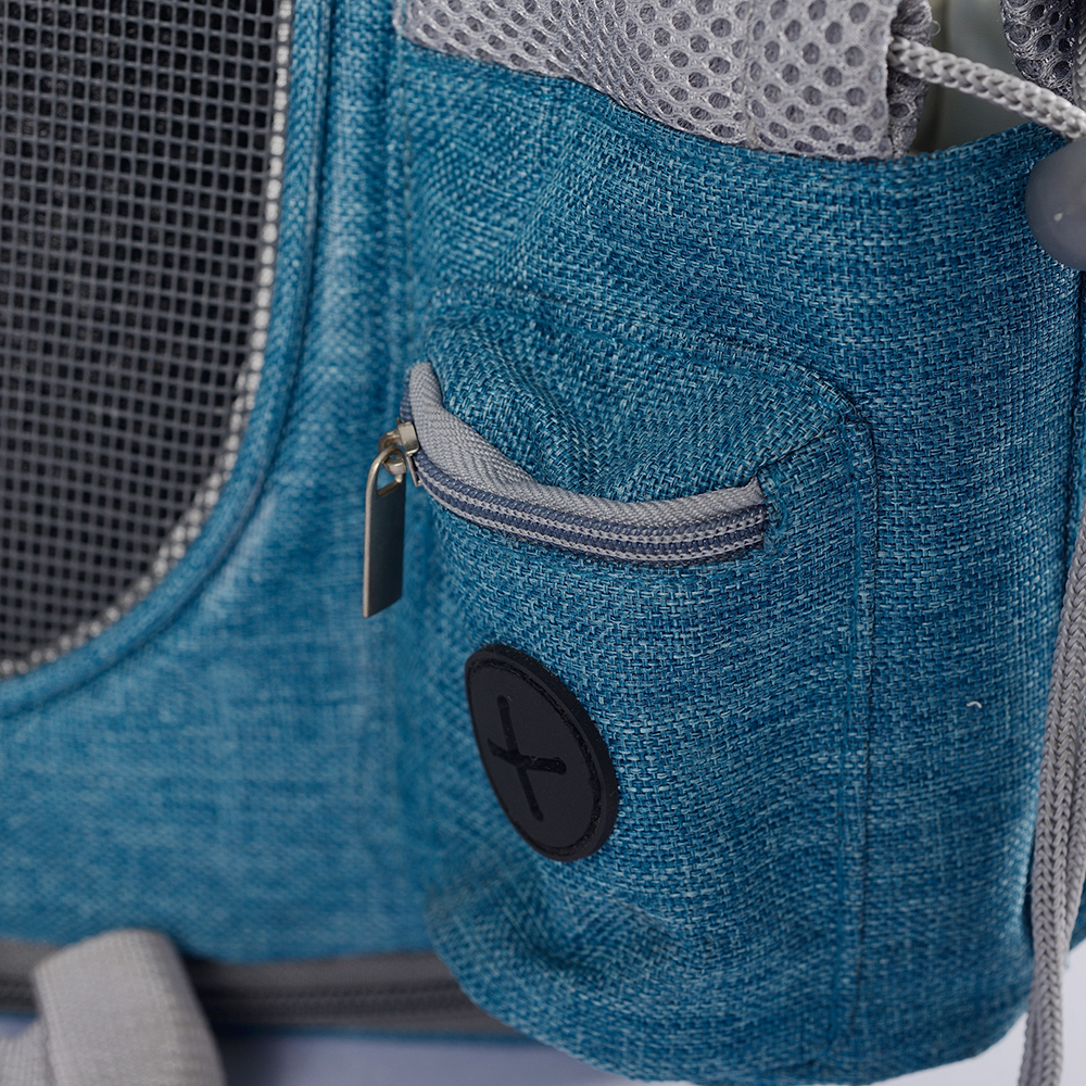 Oxford Pet Carrier Pustende Cat Travel BackpackSmå knagger