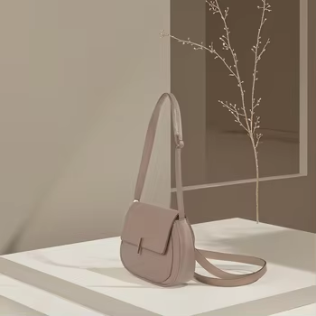 kvinne enkelt skulder håndveske elegant dame cross body skinnveske