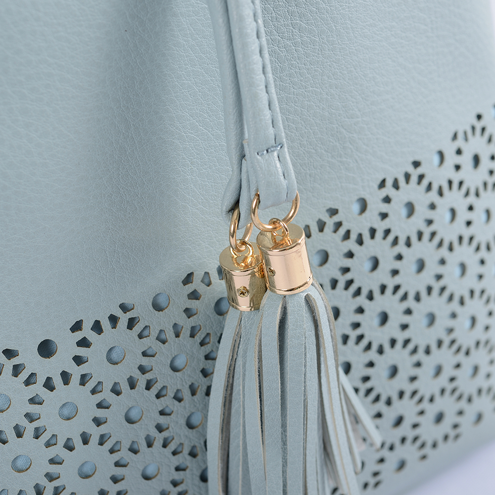 Lady popular cross body bag lett farge og lett firkantet bag