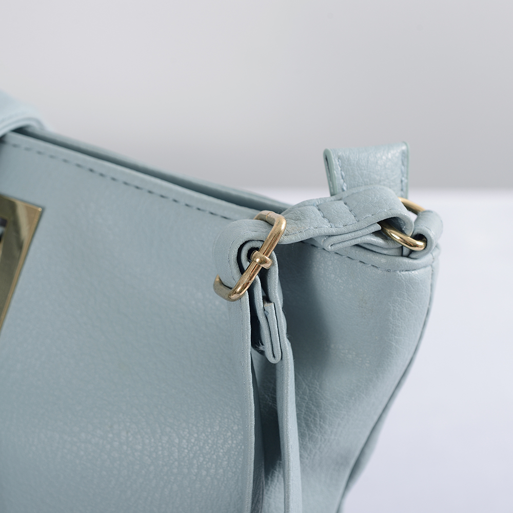 Lady popular cross body bag lett farge og lett firkantet bag