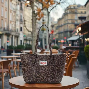 Klassisk tote bag for kvinne stor kapasitet enkelt skulderveske fabrikk tilpasset