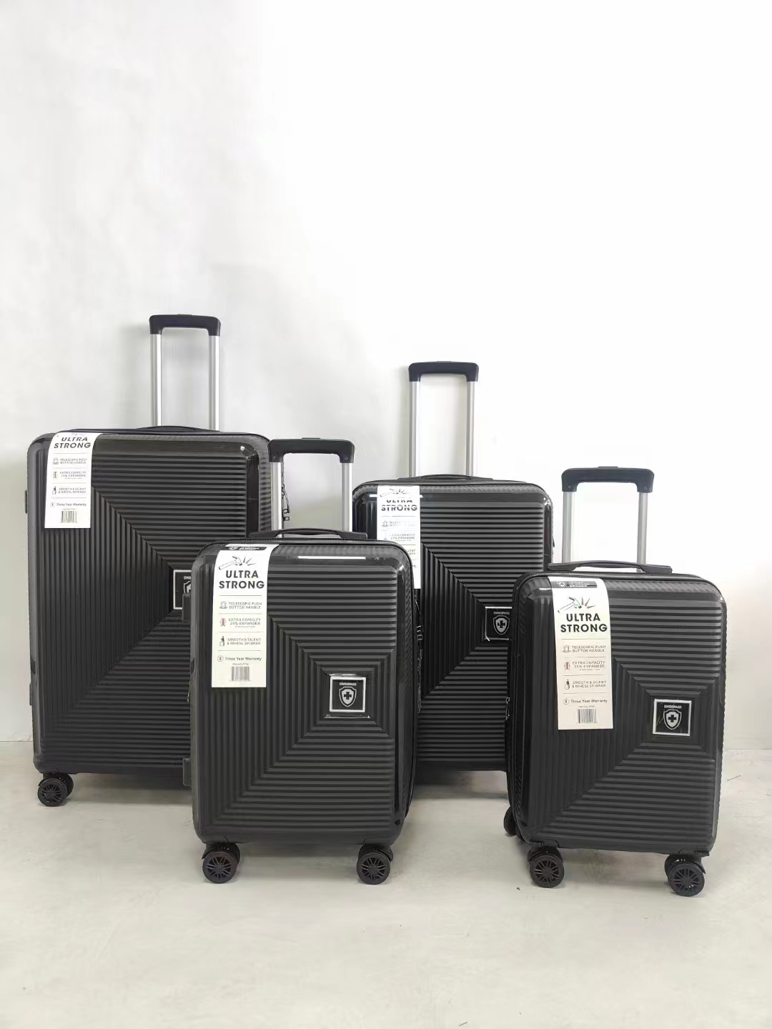 4 stk PP polypropylen vogn bagasje reisekoffert sett produsent tilpasset