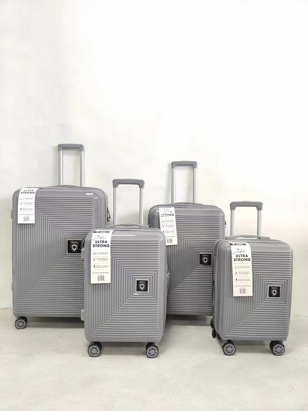 4 stk PP polypropylen vogn bagasje reisekoffert sett produsent tilpasset