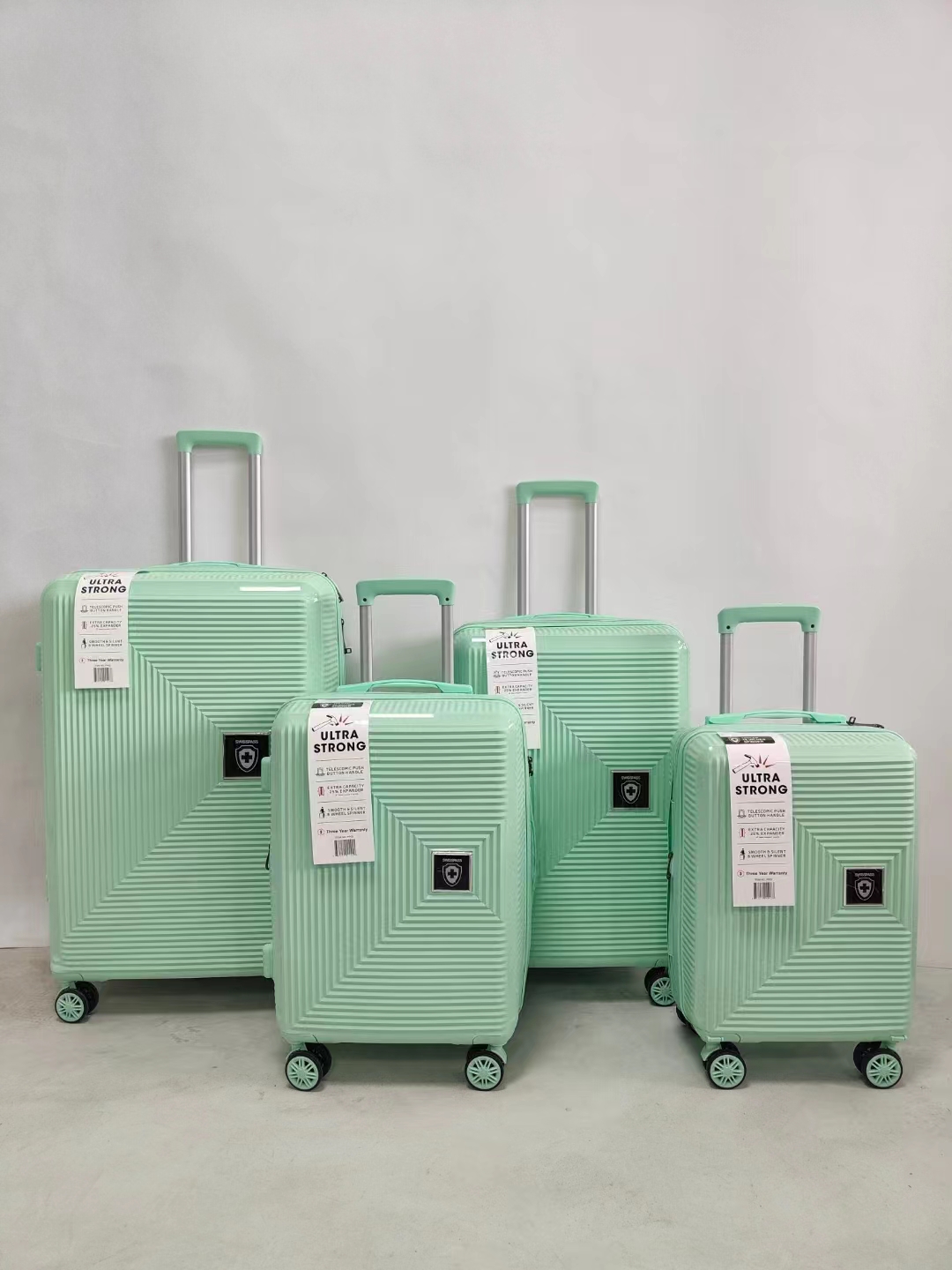 4 stk PP polypropylen vogn bagasje reisekoffert sett produsent tilpasset