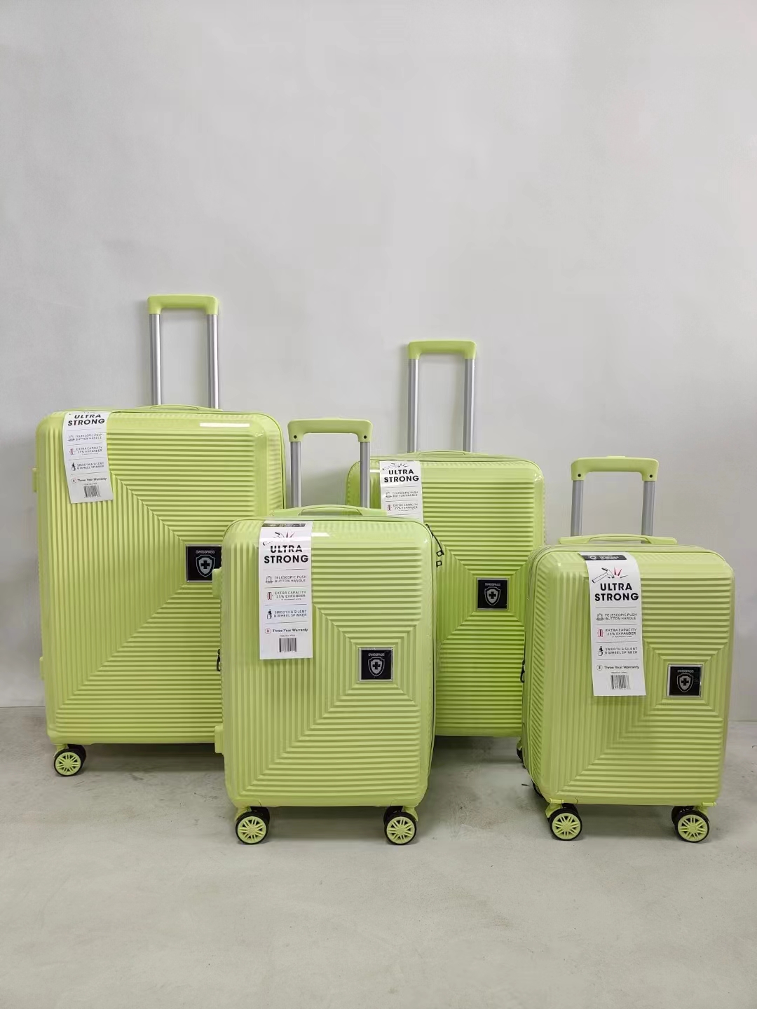 4 stk PP polypropylen vogn bagasje reisekoffert sett produsent tilpasset