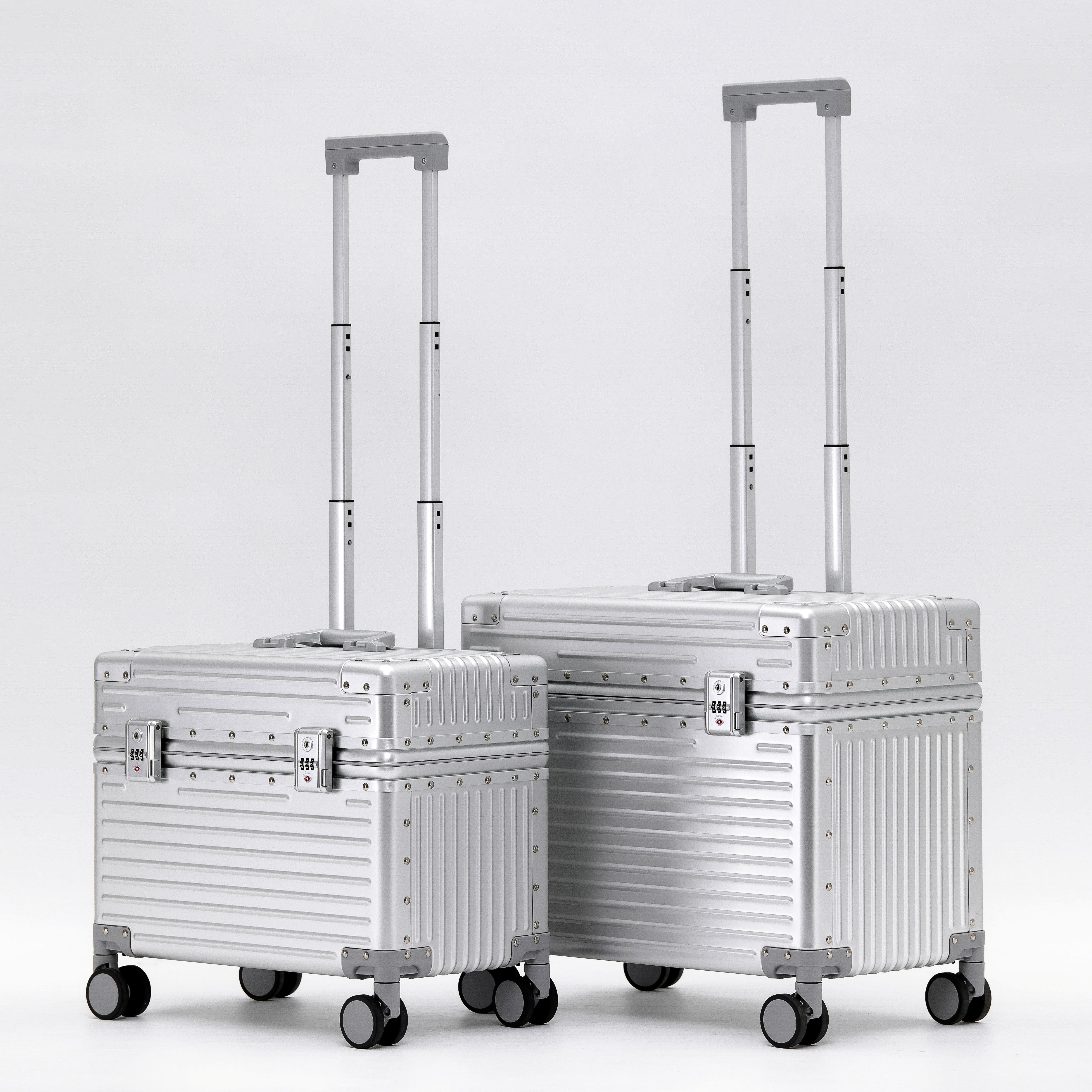 Fashion Matel Magnesium og aluminium vogn reisebagasje koffert multifunksjonell innerlomme